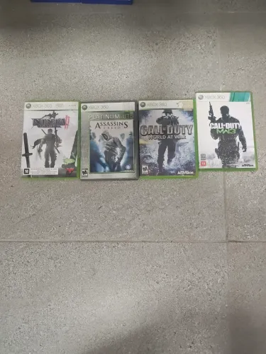 Vendo jogos do XBOX 360