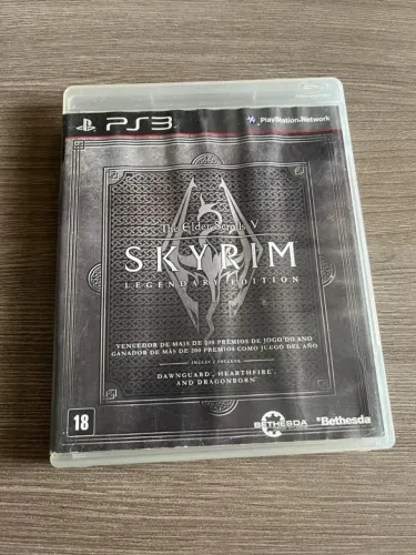 Skyrim legendary edition jogo PS3