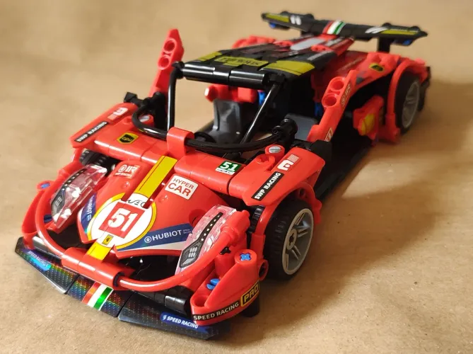 Ferrari lego escala 1:20 novo lacrado