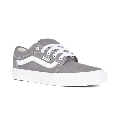 Tênis Vans Skate Chukka Low Sidestripe Light Grey.
