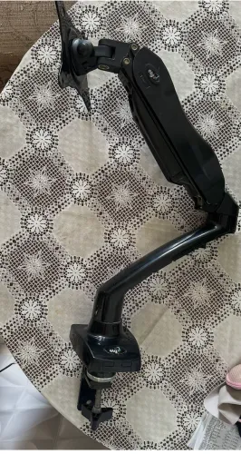 Suporte articulado de mesa, pistão aguenta monitores 17 a 35 Polegadas ate 9kg
