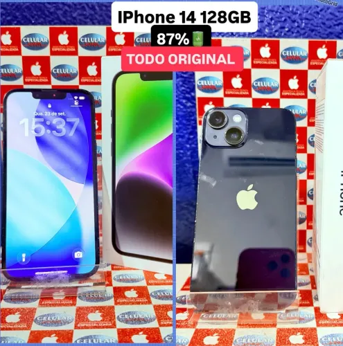 IPhone 14 128GB TODO ORIGINAL Em Perfeito Estado De Uso