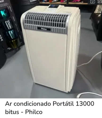 VendoAr condicionado portátil ,por 700,00