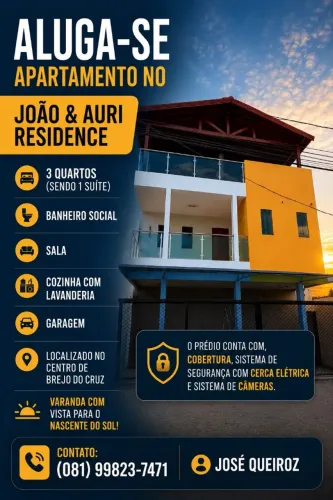 Fone.81. *-Alugo apt Brejo do cruz.Pb 