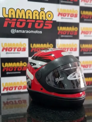 CAPACETE SAN MARINO - VERMELHO