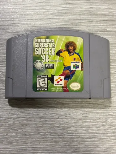 Game International Superstar Soccer 98 Nintendo 64 Original