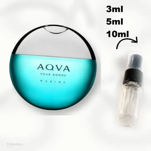 Perfume Aqva Pour Homme Marine Bvlgari Masculino 5mls