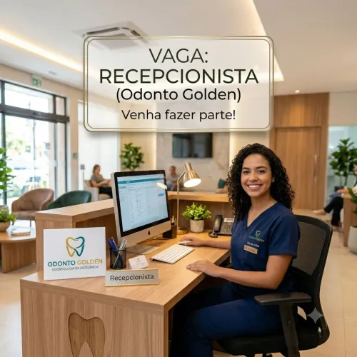 Vaga para Recepcionista