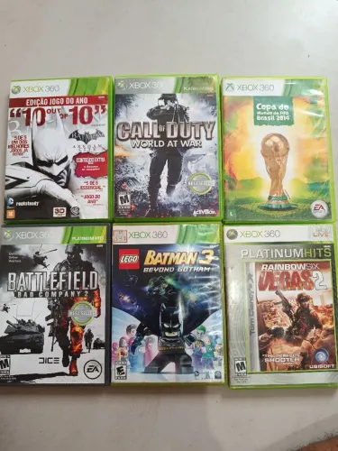 Jogos Xbox360 originais (6 jogos) também vendo individual!