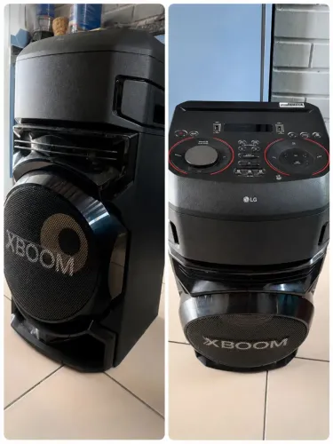 Caixa de som LG XBOOM RN5 - Excelente estado - Funcionando perfeitamente
