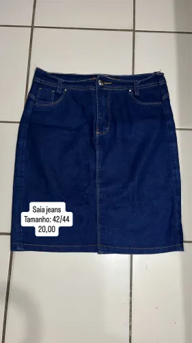 Saia jeans