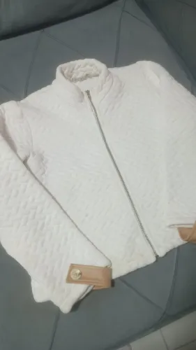 casaco feminino branco
