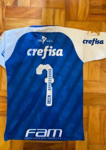 Camisa Palmeiras Autografada São Marcos 2018 