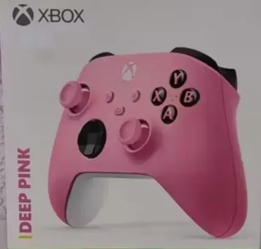 Controle xbox rosa