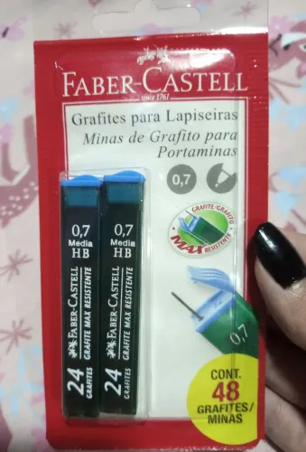 Grafites 0.7 HB Faber-Castell - Novo