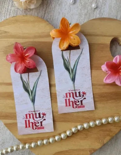 Lembrancinha para o dia da mulher 
