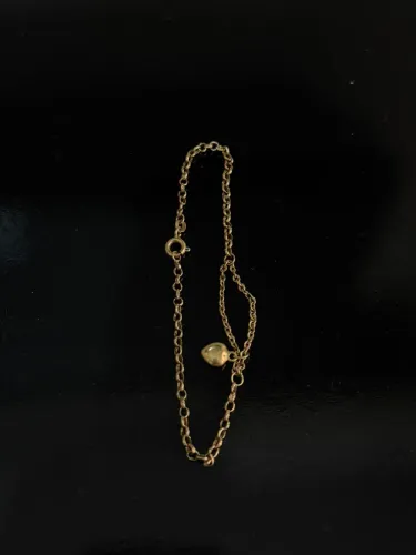 Pulseira elo português ouro18K feminina 