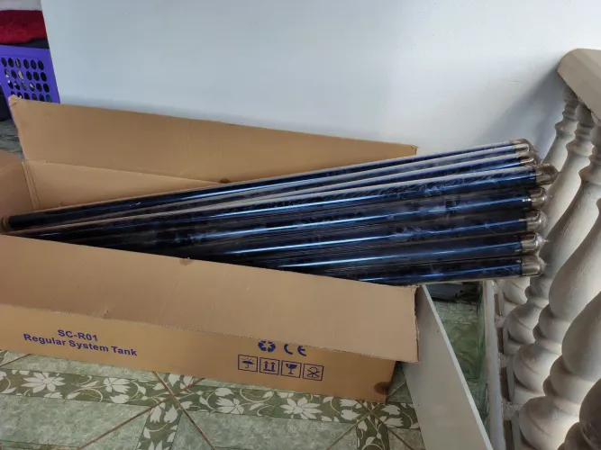 Turbo de aquecedor solar vácuo