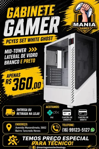 Gabinete gamer 