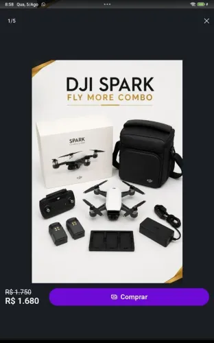 Drone spark combo
