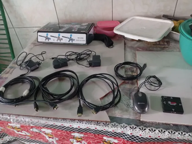 HDMI / MOUSE / FONTES / DIVISOR 1x3 HDMI