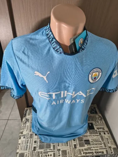 Camisa Manchester City Home 24/25 ? Versão Jogador ? Nova com Etiqueta