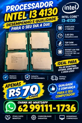 Processador Intel I3 4130