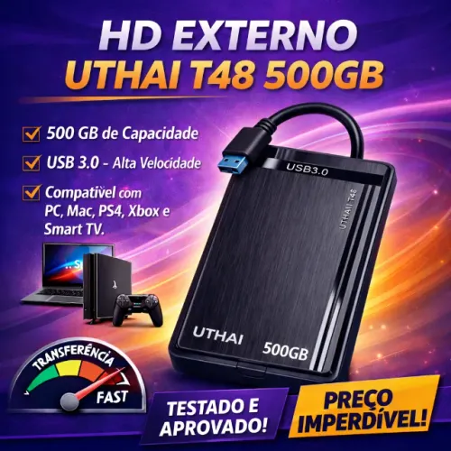HD Externo 500GB