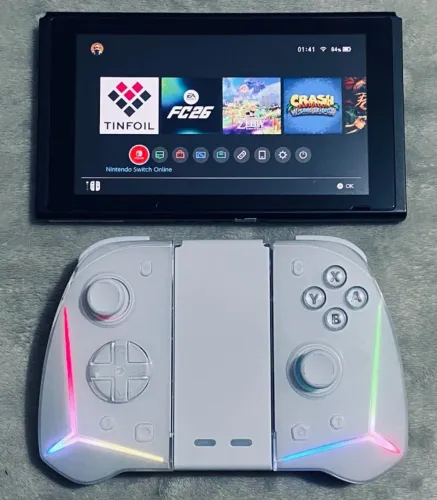 JOY-CON PARA NINTENDO SWICHT COM RGB HALL EFFECT