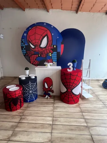 Capas festa homem aranha