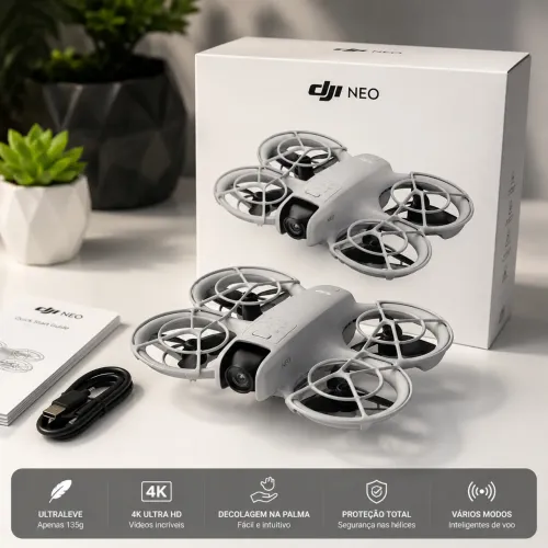 ? DJI Neo 4K - Novo na Caixa | R$ 1.599