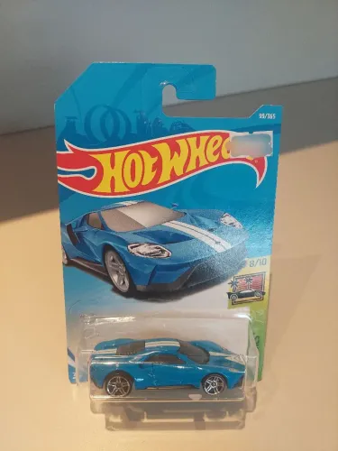 Hot Wheels '17 Ford GT (azul) Lacrado