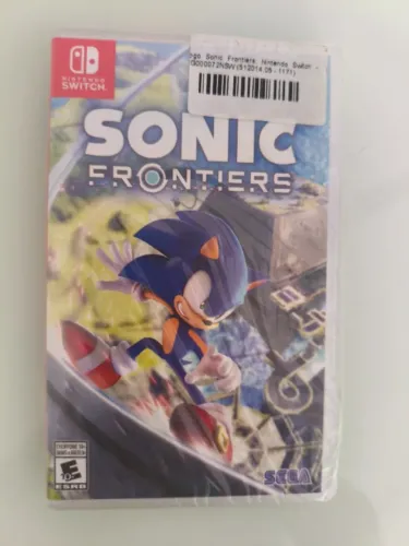 Jogo Sonic Frontiers Nintendo Switch Lacrado