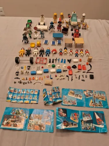 Conjunto diverso Playmobil anos 80/90