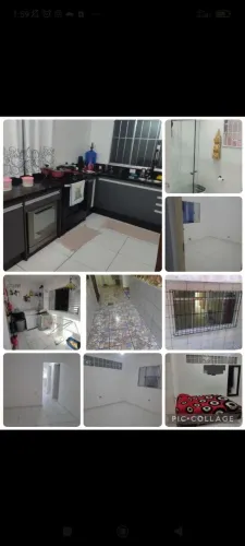 Vendo duas casas no mesmo quintal.