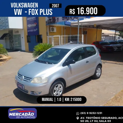 Volkswagen Fox Plus 1.0mi/ 1.0mi Total Flex 8V 3P 2007