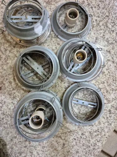 Plafunier de aluminio ( lotes 11 peças)