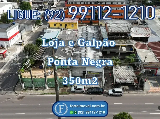 Galpão Comercial Estratégico na Ponta Negra | Localização Privilegiada