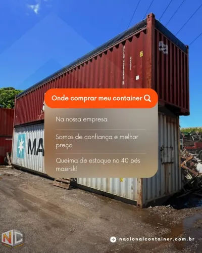 Onde comprar seu cobtainer