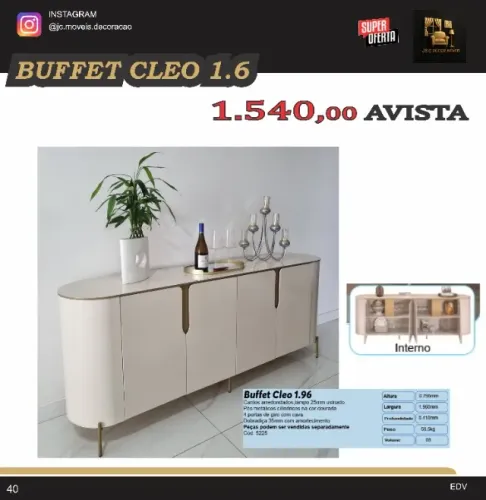 BUFFET CLEO 1.6