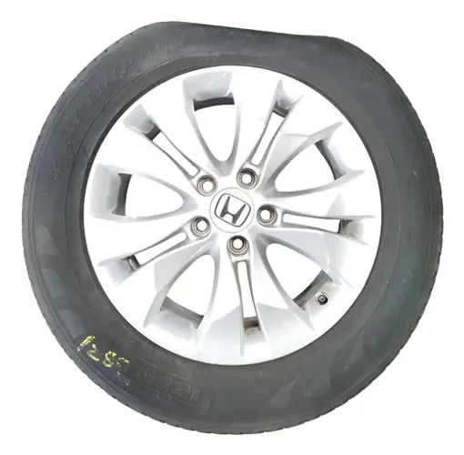 Roda Aro 17 Honda Crv 5x114.3 Tala 6,5 2012 Prata