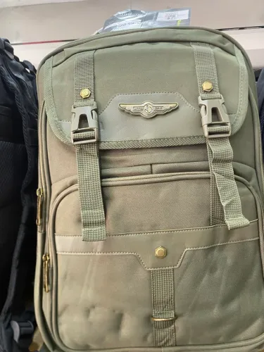 Mochila reforçada cabo de aço 