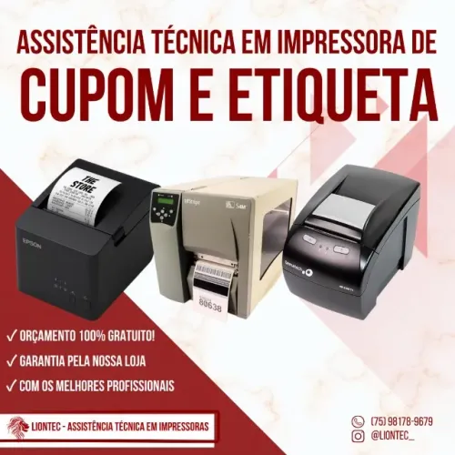 Etiquetadora Térmica Assistência Técnica - Avaliação gratuita!