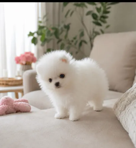 Spitz alemão anão micro totalmente dentro do padrão da raça 