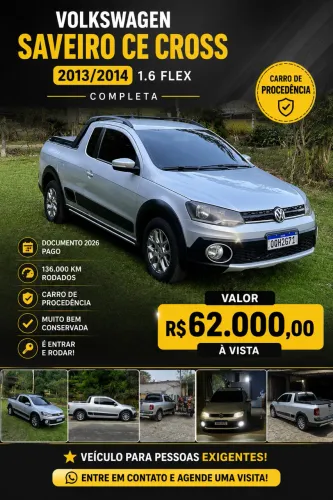 Volkswagen Saveiro Cross 1.6 MI Total Flex 8V CE 2014