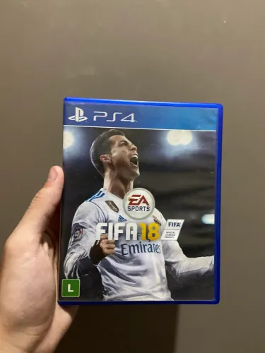 FIFA 18 para ps4 mídia física