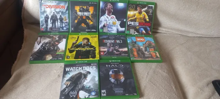 Lote jogos xbox one 