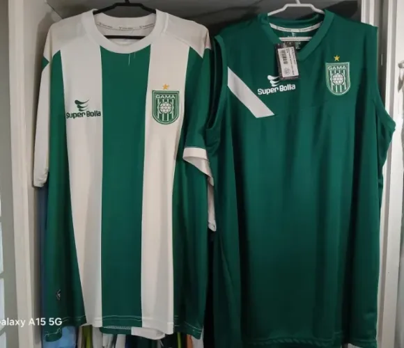 Camisa oficial do Gama DF 2017 mais uma camisa regata 2014 Produtos oficiais da epoca.