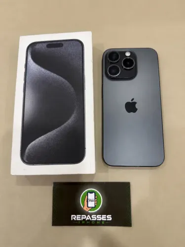 iPhone 15 Pro 128gb completo garantia