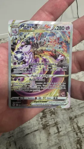 Carta Pokemom Mewtwo V Astro